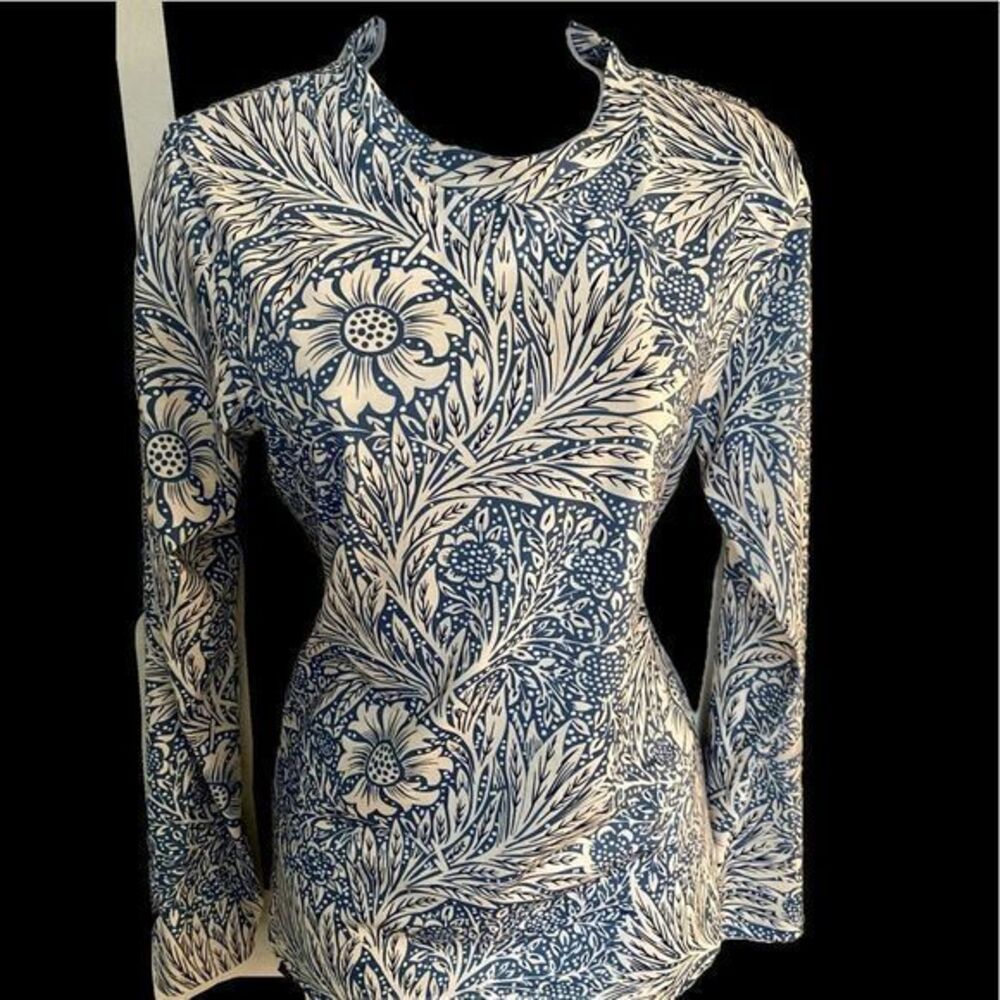 made with love UPF 50 Sun Shirt - S blue / black /white